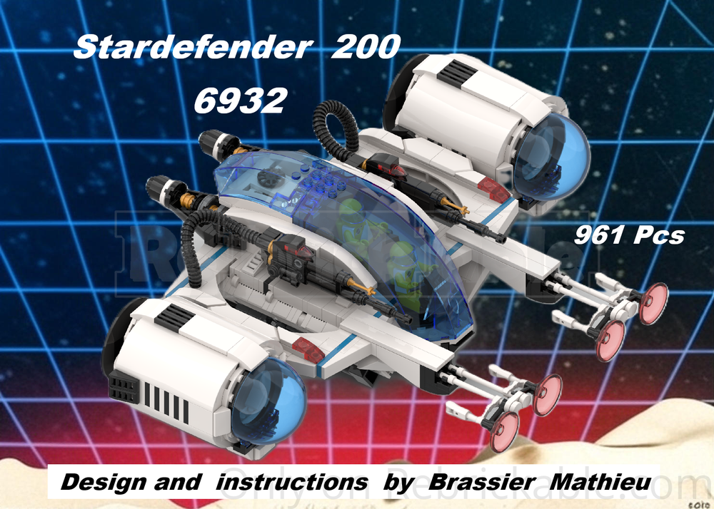 Lego moc 6932 Stardefender 200 Futuron