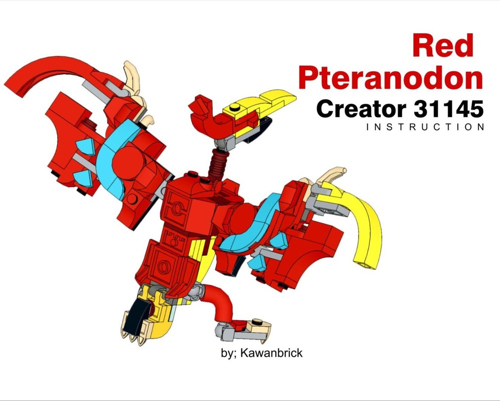 Lego Pteranodon | 31145 Alt build