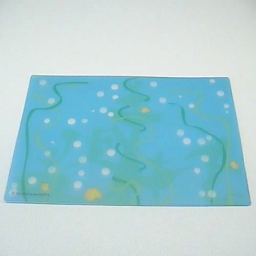 Lego Backdrop, Belville, The Mermaid Castle / Trans-Light Blue