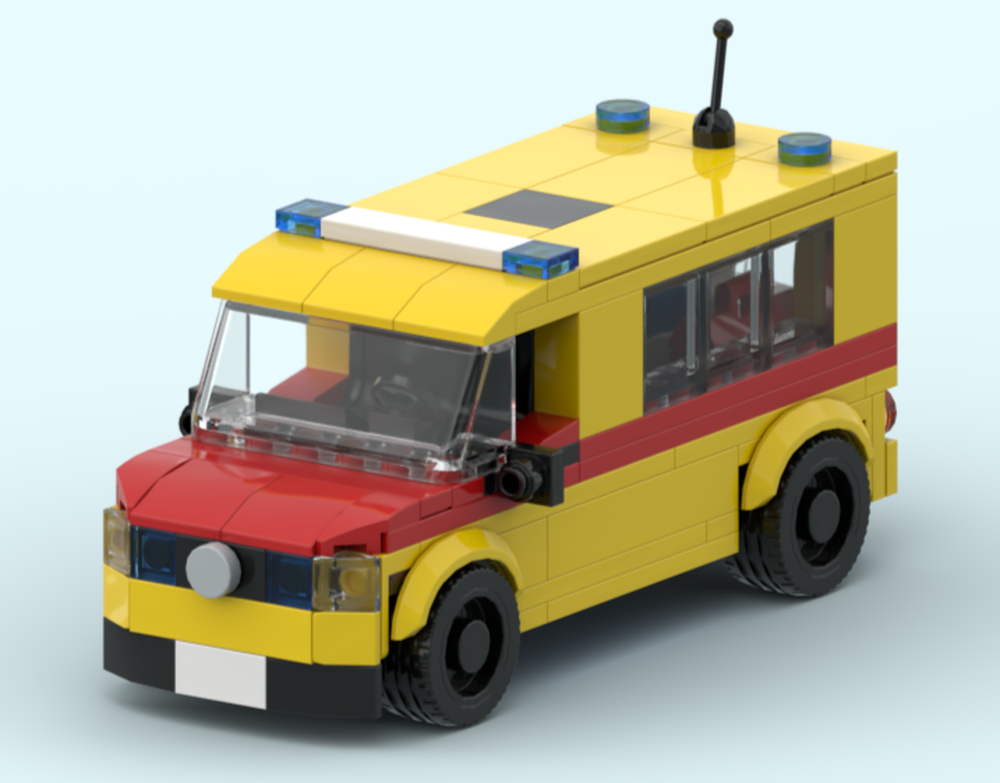 Lego NEF Bundeswehr Emergency Car