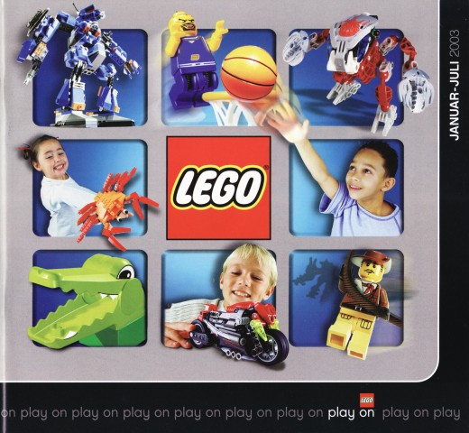 Lego 2003 Large Danish January - July (420.6628-DK)