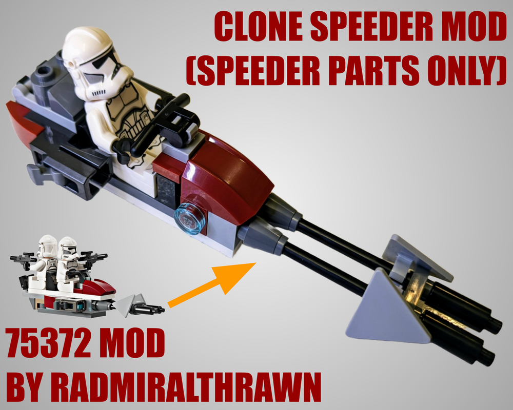 Lego Alt Speeder Build - 75372
