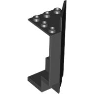 Lego Panel 3 x 3 x 6 Corner Wall / Black