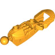 Lego Large Figure Skeletal, Limb, with 2 Ball Joints (Toa Inika) / Bright Light Orange