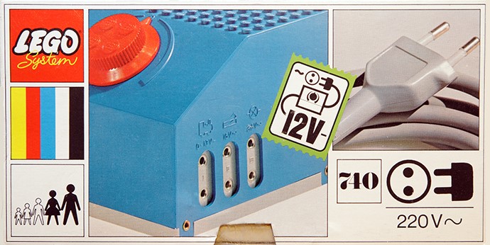 Lego 12V Transformer for 220V Pack