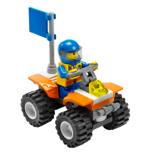 Lego Coast Guard Quad Bike