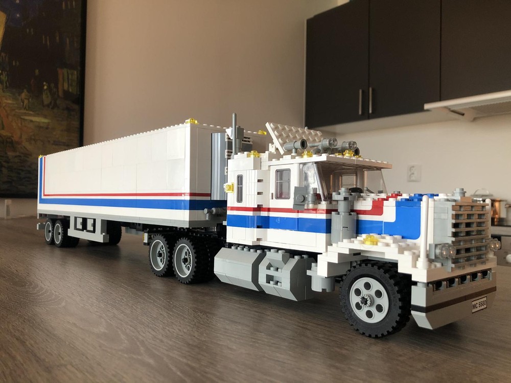 Lego Trailer for 5580 with Suspension