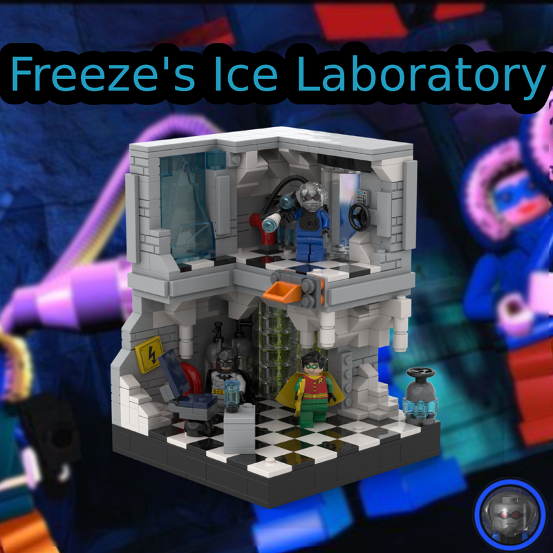 Lego Mr. Freeze Laboratory