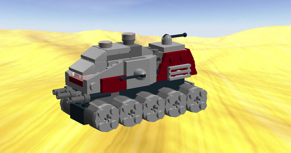 Lego 75028 MOD clone turbo tank