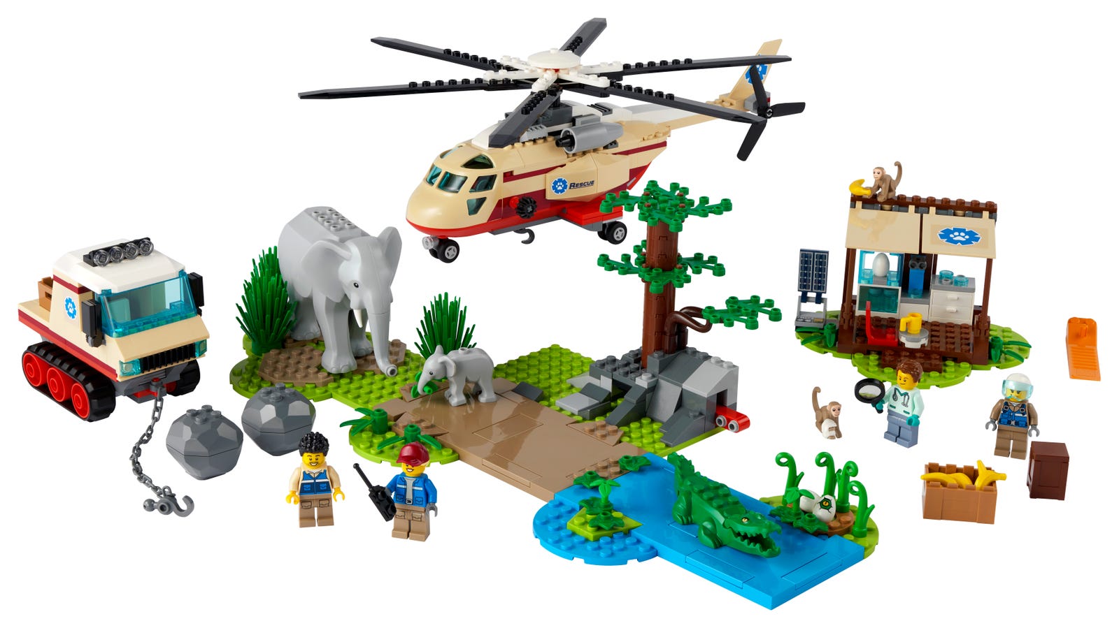 Lego Wildlife Rescue Operation