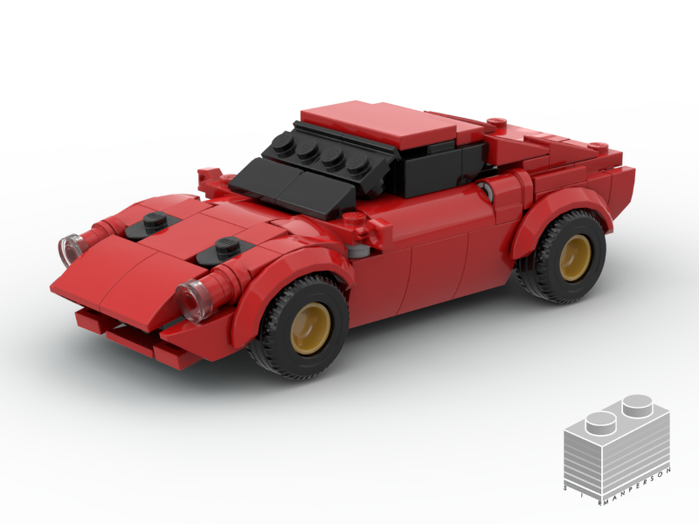 Lego 60s Supercar SWB