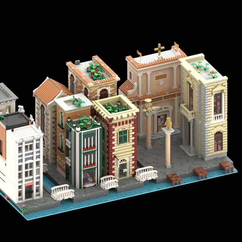 Lego Italian Town (Part 1)