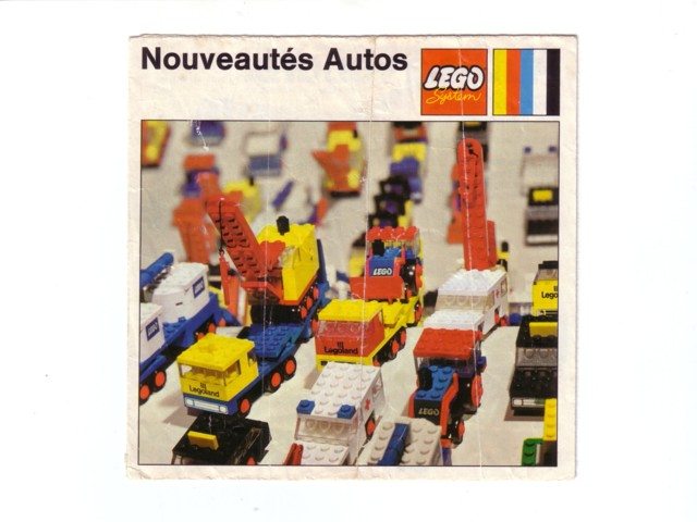 Lego 1971 Medium Belgian - Nouveautés Autos (3522-Be (fr.))