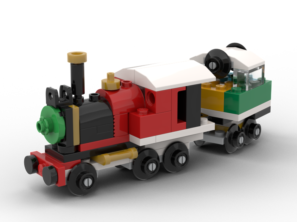 Lego 30584 - Winter Christmas Train (Long Type)