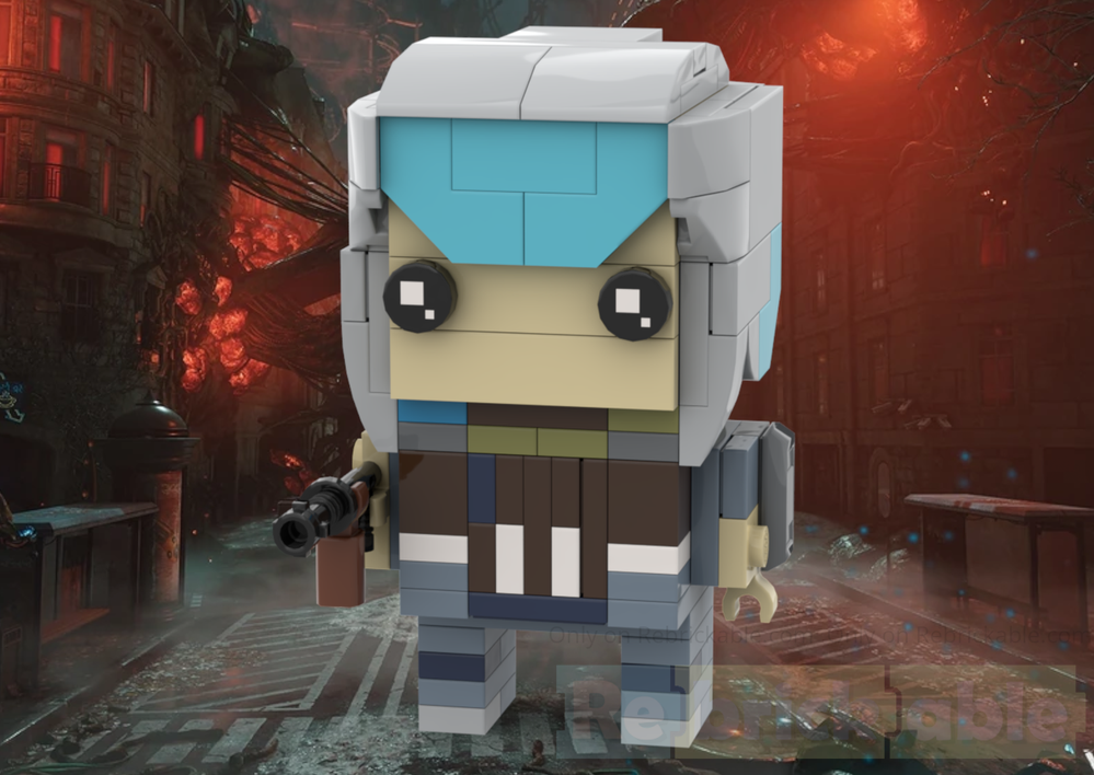 Lego Aoi BrickHead - Warframe