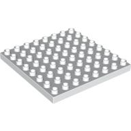 Lego Duplo Plate 8 x 8 / White