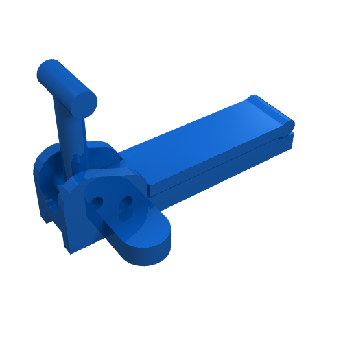 Lego Tool Jack [Complete Assembly] / Blue