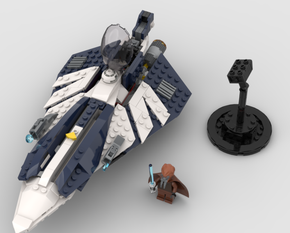 Lego Plo Koon's Starfighter 'Blade of Dorin' (V3)