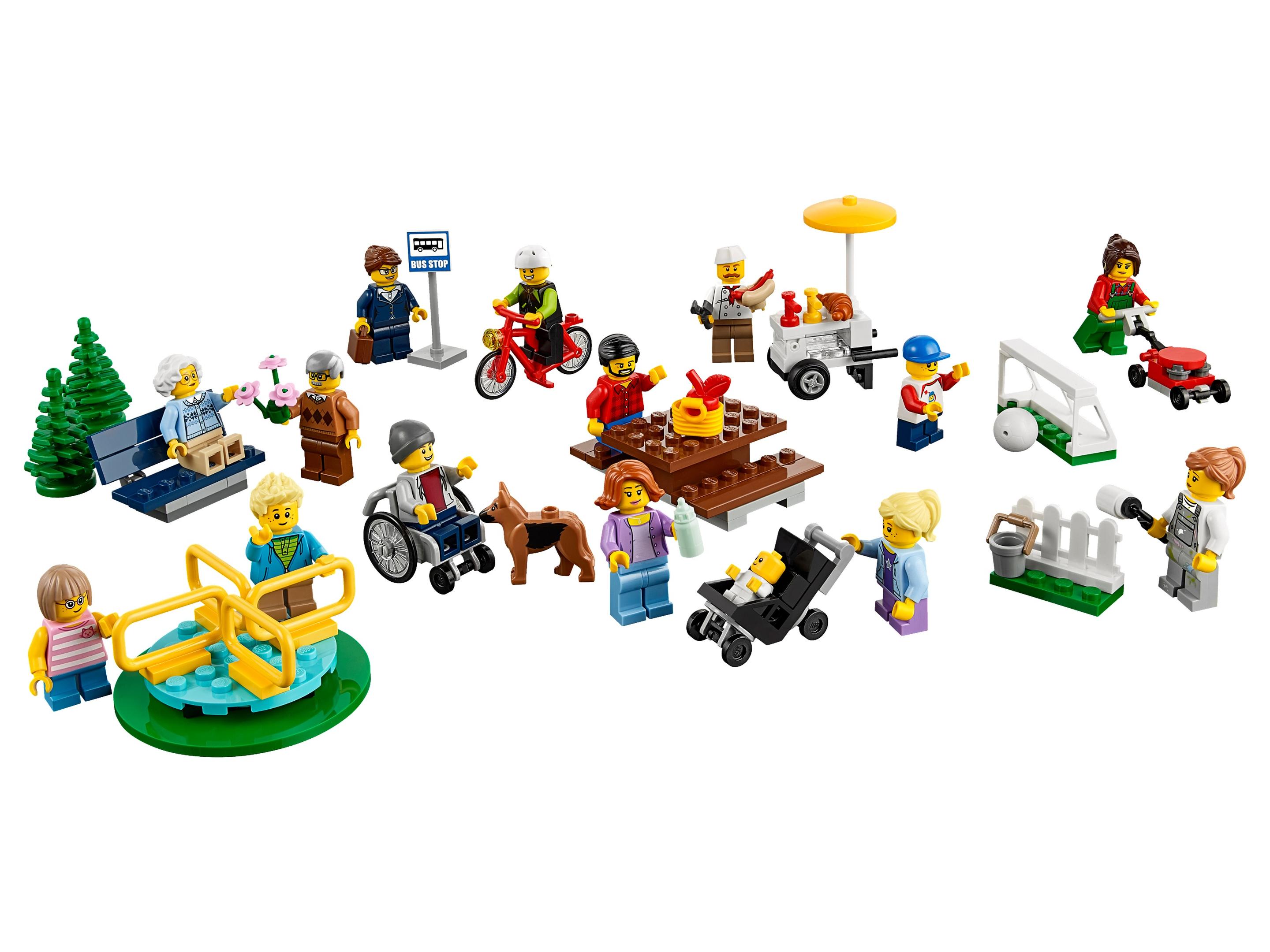 Lego Fun in the park - City People Pack
