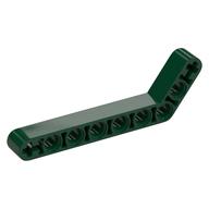 Lego Technic Beam 1 x 9 Bent (7 - 3) Thick / Dark Green