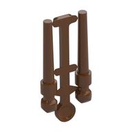 Lego Equipment Wand Sprue [Complete Set of 2] / Reddish Brown