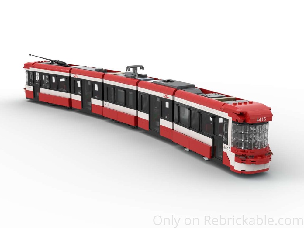 Lego TTC Flexity Streetcar