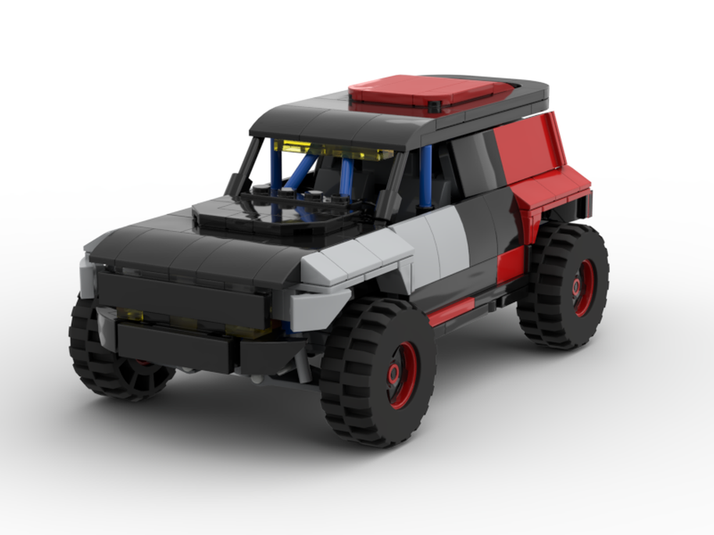 Lego Bronco R with realistic looking suspension