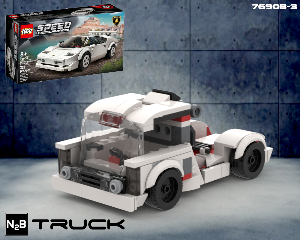 Lego Truck - Lego 76908 alternate build 3