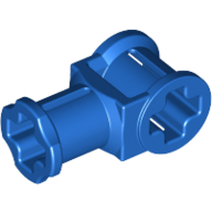 Lego Technic Axle Connector with Axle Hole / Blue