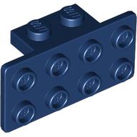 Lego Bracket 1 x 2 - 2 x 4 / Dark Blue