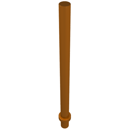 Lego Bar 6.6L with Stop Ring [Umbrella Stand] / Dark Orange