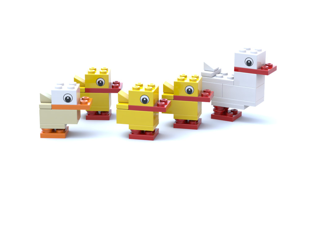 Lego 40030 Alternate Tan Duckling