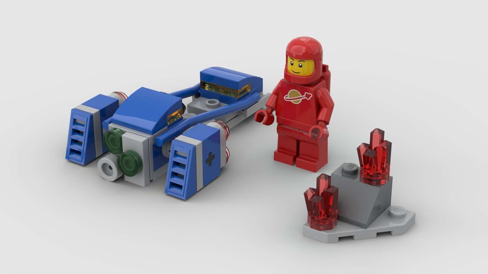 Lego 30663 Space Hoverbike - the Classic space take