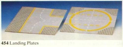 Lego Two Lunar Landing Plates