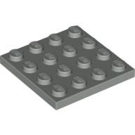 Lego Plate 4 x 4 / Light Gray
