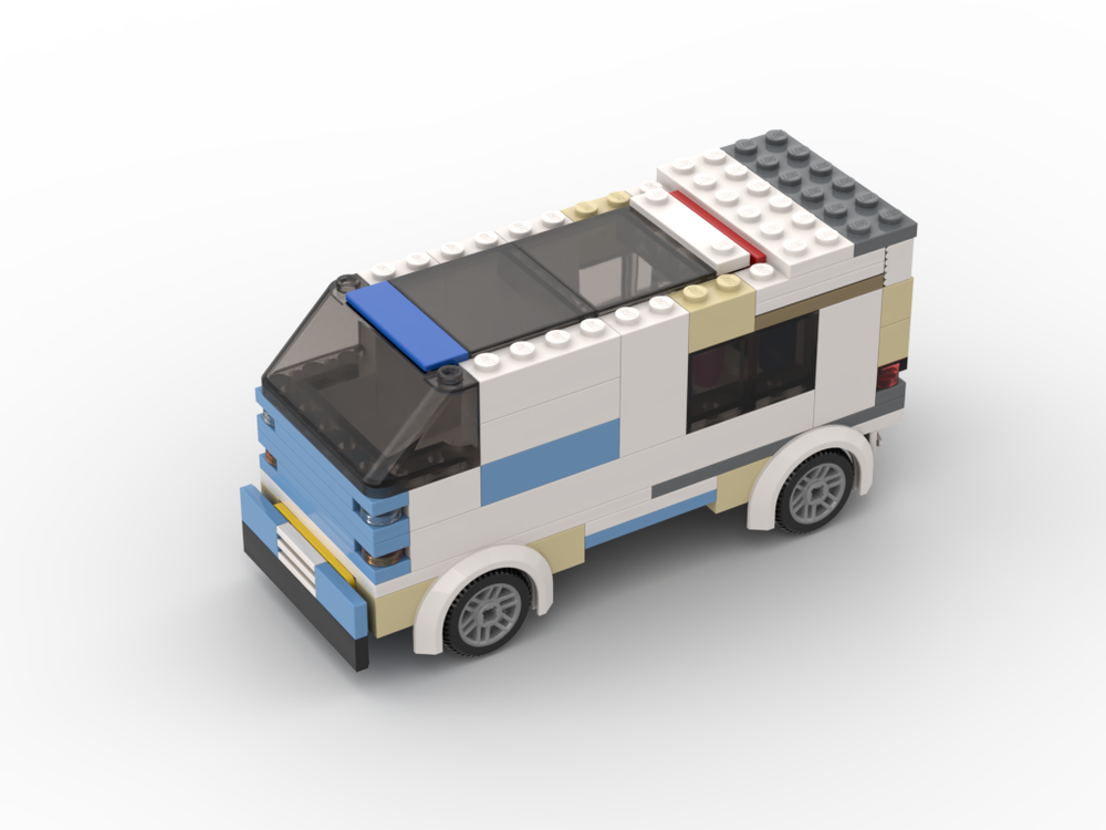 Lego Panoramic roof camper