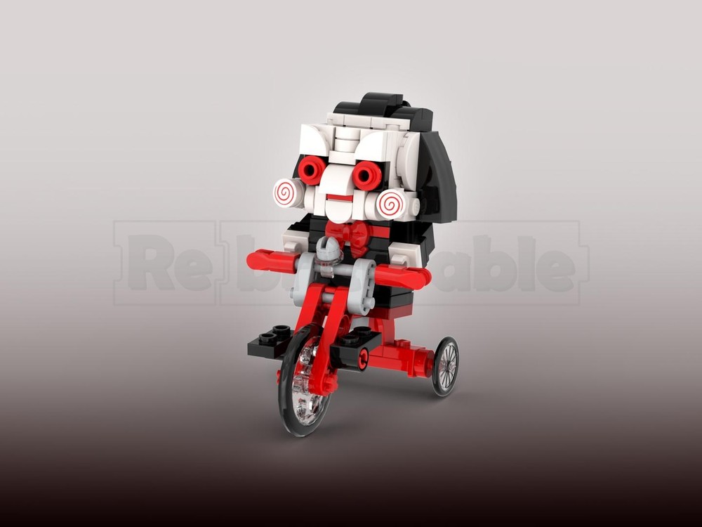 Lego Billy the Puppet, Jigsaw Brickheadz LEGO MOC - Saw