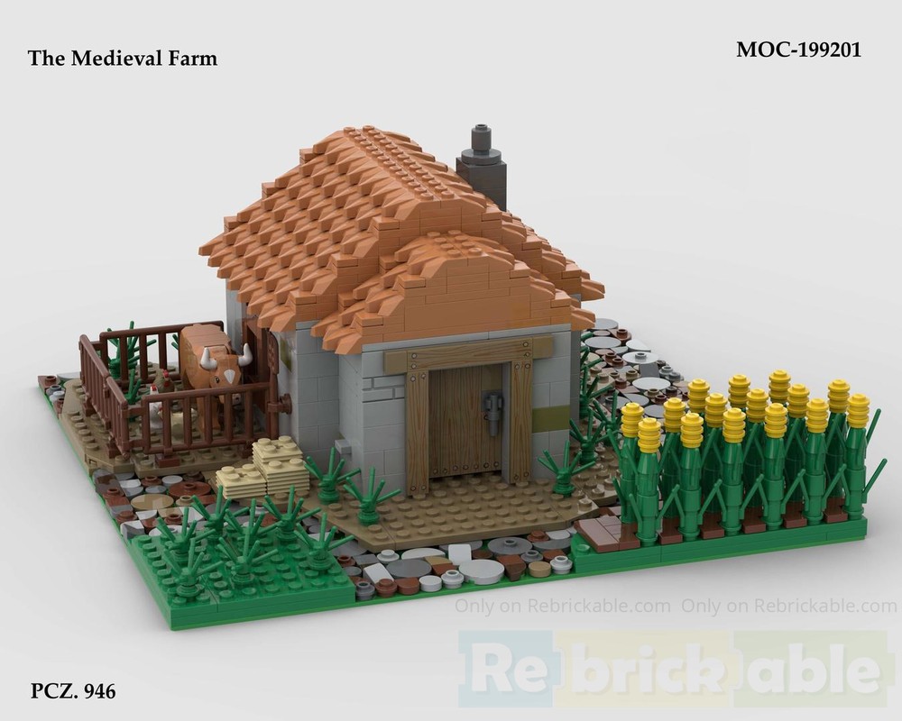 Lego The Medieval Farm