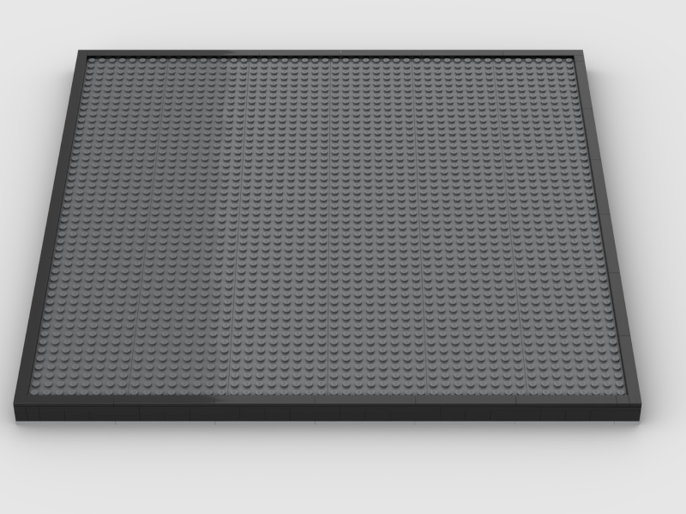 Lego Baseplate 6x6 (48x48 Brick Pins)