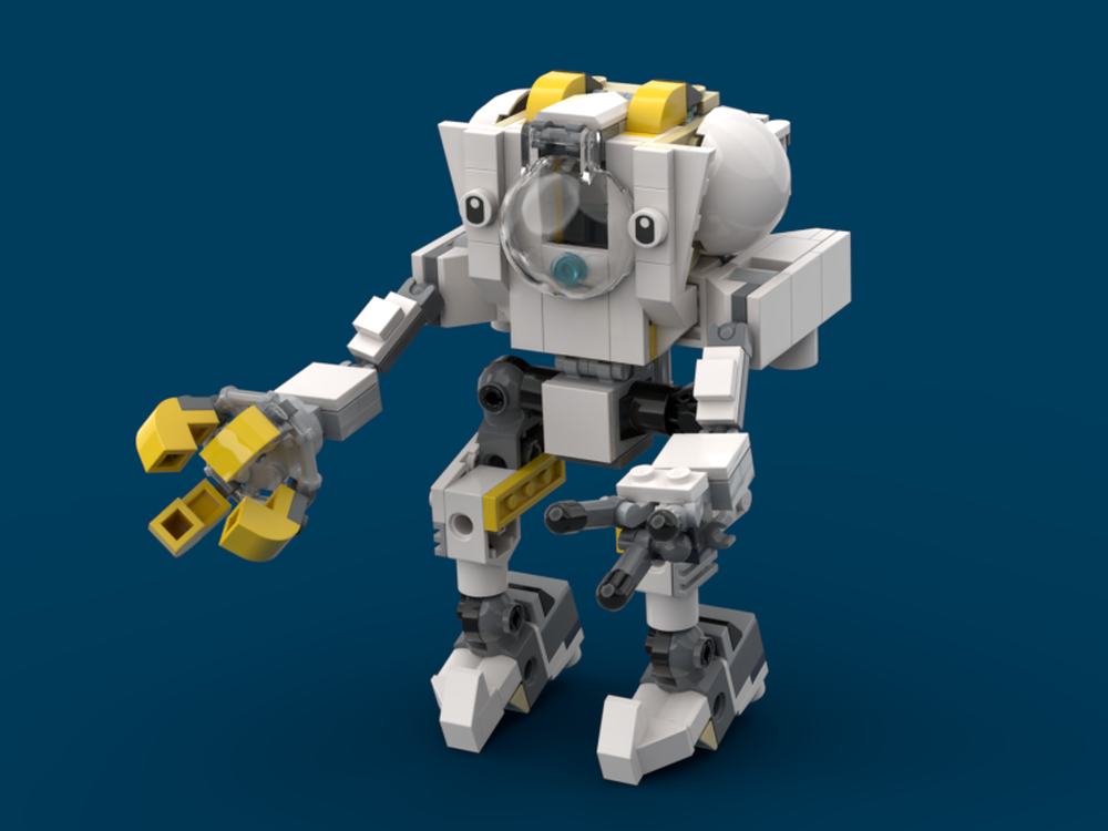 Lego Space Mining Mech Suit