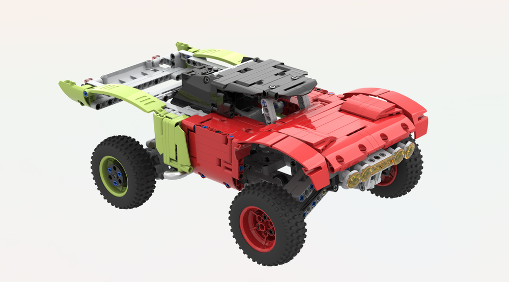 Lego Flat baja-truck II