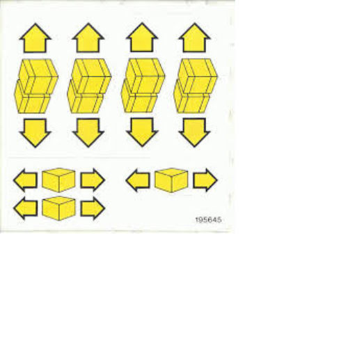 Lego Sticker Sheet 1 for Sets 6377-1, 6391-1 / [No Color/Any Color]