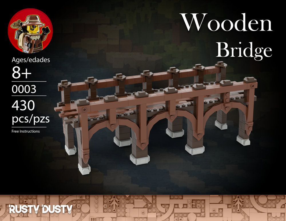 Lego Medieval Wooden Bridge