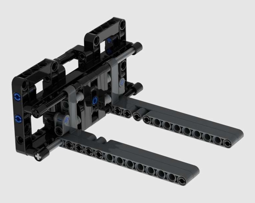 Lego Pallet fork for Weehl Loader Moc CB001