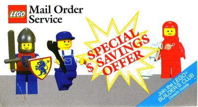 Lego 1986 Shop at Home - Mail Order Service - Small