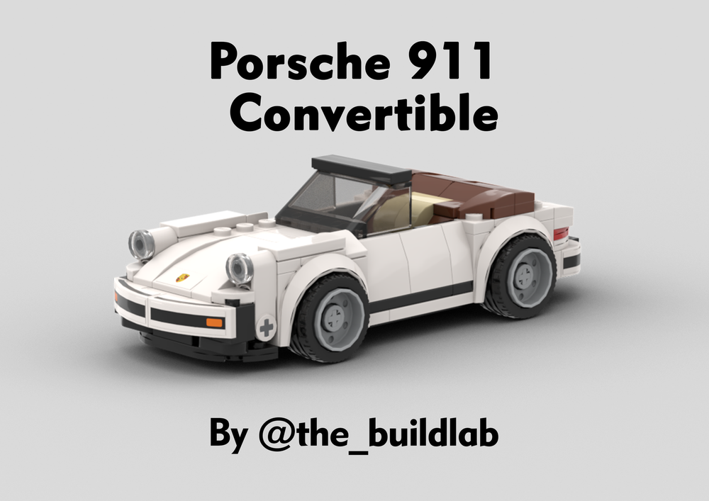 Lego Porsche 911 Turbo Convertible