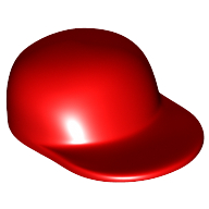 Lego Hat / Cap Long Peak [Plain] / Red