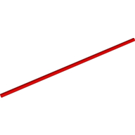 Lego Hose Rigid 3mm D. 17L / 13.6cm / Red