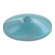 Lego Dish 4 x 4 Inverted [Radar] / Opal Trans-Light Blue