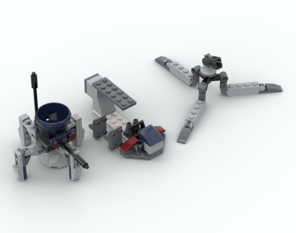Lego dwarf spider driod